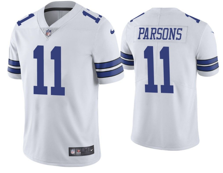 Men's Dallas Cowboys #11 Micah Parsons 2021 NFL Draft Vapor Limited Stitched Jersey Men's Dallas Cowboys #11 Micah Parsons 2021 NFL Draft Vapor Limited Stitched Jersey